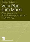 Buchcover Vom Plan zum Markt