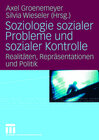 Buchcover Soziologie sozialer Probleme und sozialer Kontrolle
