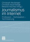 Buchcover Journalismus im Internet