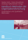 Buchcover Handbuch Methoden der Organisationsforschung