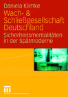 Buchcover Wach- & Schließgesellschaft Deutschland