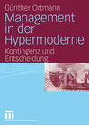 Buchcover Management in der Hypermoderne