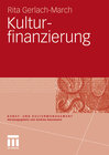 Buchcover Kulturfinanzierung