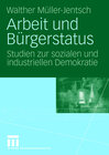 Buchcover Arbeit und Bürgerstatus