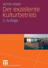 Buchcover Der exzellente Kulturbetrieb