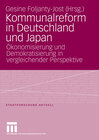 Buchcover Kommunalreform in Deutschland und Japan