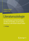 Buchcover Literatursoziologie