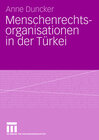 Buchcover Menschenrechtsorganisationen in der Türkei