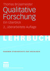 Buchcover Qualitative Forschung