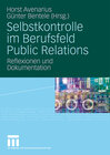 Buchcover Selbstkontrolle im Berufsfeld Public Relations