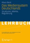 Buchcover Das Mediensystem Deutschlands