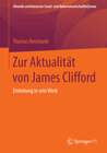 Buchcover Zur Aktualität von James Clifford