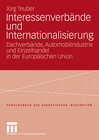 Buchcover Interessenverbände und Internationalisierung