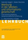 Buchcover Werbung in der Medien- und Informationsgesellschaft