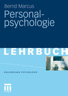 Buchcover Personalpsychologie