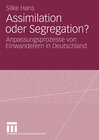 Buchcover Assimilation oder Segregation?