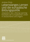 Buchcover Lebenslanges Lernen und die europäische Bildungspolitik
