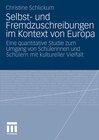 Buchcover Selbst- und Fremdzuschreibungen im Kontext von Europa