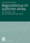 Buchcover Regionalismus im südlichen Afrika