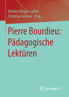 Buchcover Pierre Bourdieu: Pädagogische Lektüren