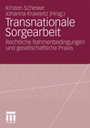 Buchcover Transnationale Sorgearbeit