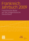 Buchcover Frankreich Jahrbuch 2009