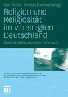 Buchcover Religion und Religiosität im vereinigten Deutschland