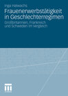 Buchcover Frauenerwerbstätigkeit in Geschlechterregimen