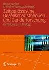 Buchcover Zeitgenössische Gesellschaftstheorien und Genderforschung