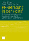 Buchcover PR-Beratung in der Politik