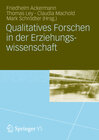 Buchcover Qualitatives Forschen in der Erziehungswissenschaft