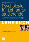 Buchcover Psychologie für Lehramtsstudierende