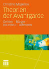 Buchcover Theorien der Avantgarde