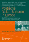 Buchcover Politische Diskurskulturen in Europa