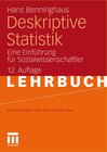 Buchcover Deskriptive Statistik