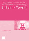 Buchcover Urbane Events