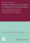Buchcover Regierungskommunikation in modernen Demokratien