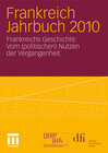 Buchcover Frankreich Jahrbuch 2010