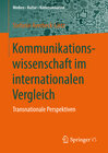 Buchcover Kommunikationswissenschaft im internationalen Vergleich