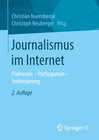 Buchcover Journalismus im Internet