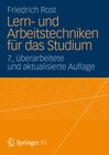 Buchcover Lern- und Arbeitstechniken für das Studium