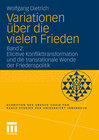 Buchcover Variationen über die vielen Frieden