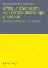 Buchcover Erfolg und Scheitern von Demokratisierungsprozessen
