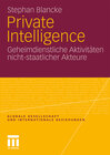 Buchcover Private Intelligence