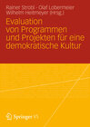 Buchcover Evaluation von Programmen und Projekten für eine demokratische Kultur