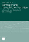 Buchcover Computer und menschliches Verhalten