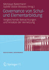 Buchcover Governance von Schul- und Elementarbildung