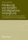 Buchcover Förderung von Kindern mit Migrationshintergrund