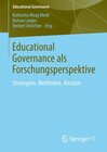 Buchcover Educational Governance als Forschungsperspektive