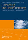 Buchcover E-Coaching und Online-Beratung